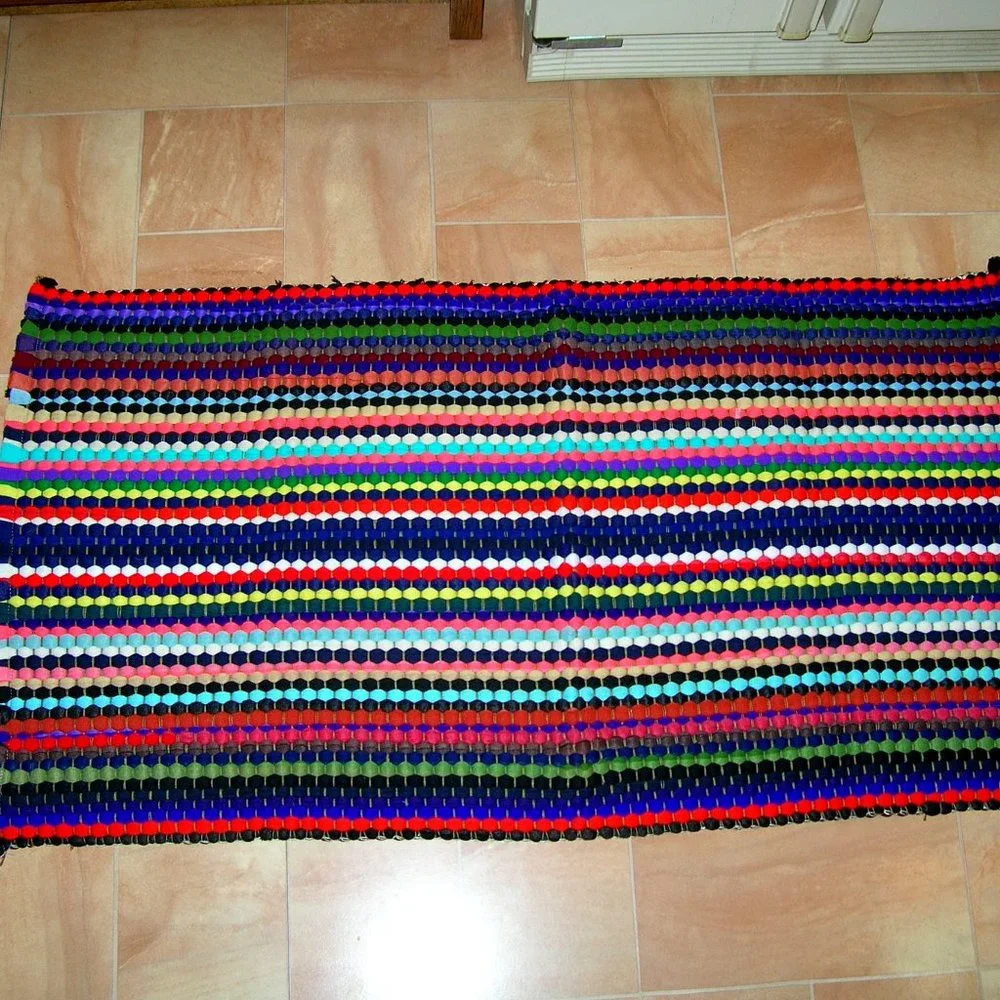 NEW ALL PURPOSE THROW AREA RUG BATH MAT REVERSIBLE 23
